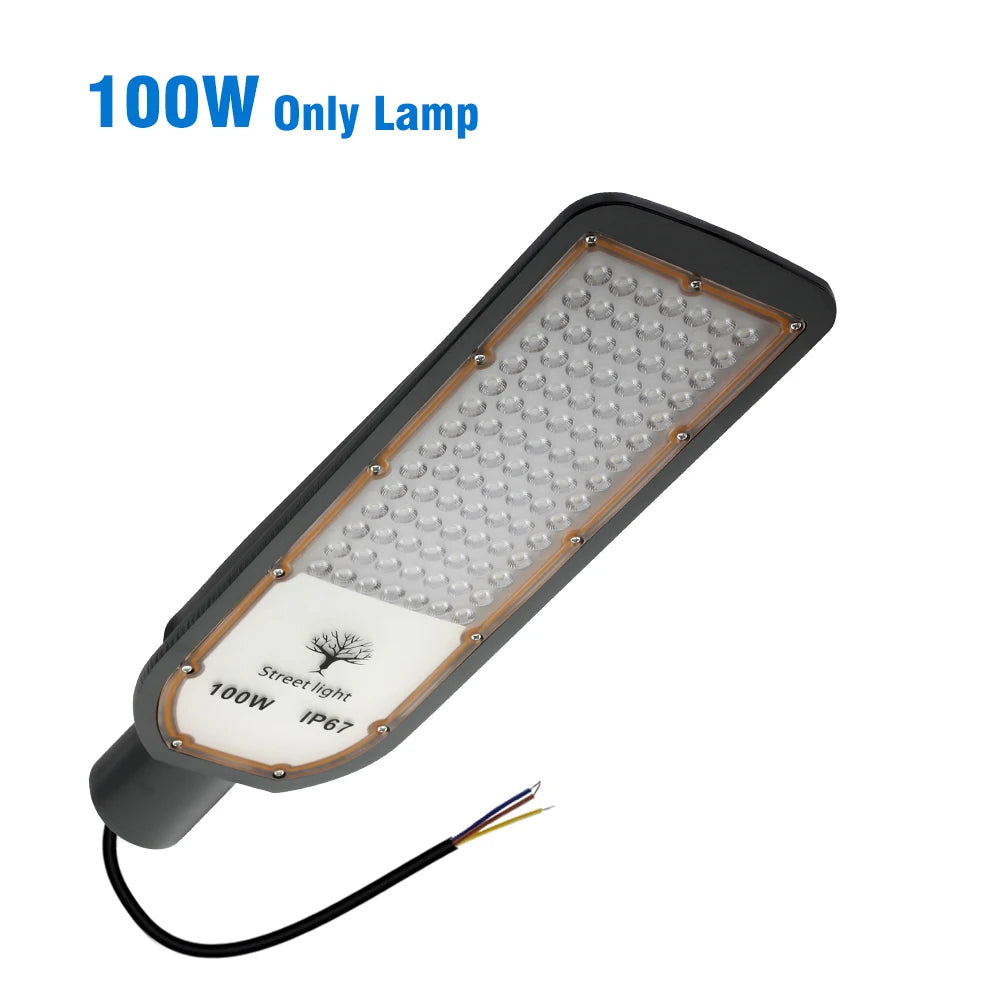 Floodlight IP67 Waterproof LED Street Lights 100W 150W 200W Super Bright Lamp Outdoor Wall Light Security Lighting for Garden