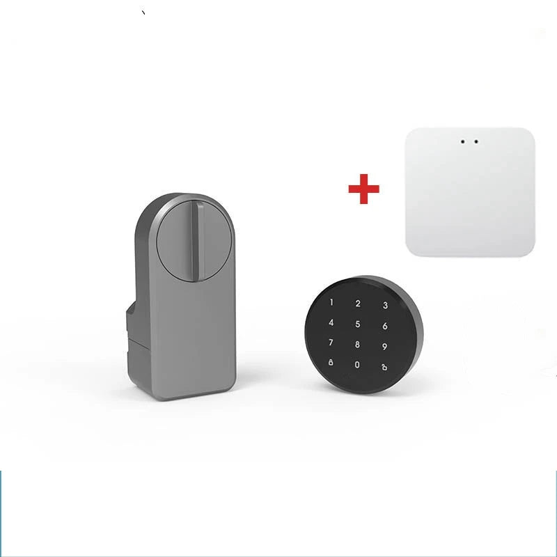 GIMDOW Bluetooth-compatible smart door lock can smart key/password /APP unlock with Tuya smart or smart life APP Electronic Lock