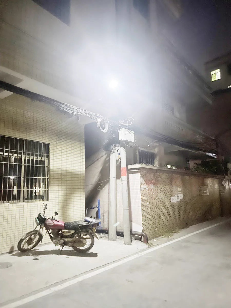 New Super Powerful Outdoor Solar LED Light 10000000LM Solar Lamp 3 Mode Motion Sensor Sunlight Wall Light 300² Security Lighting