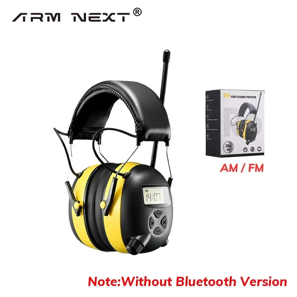 Am/Fm Radio Hearing Protector Noise Reduction Safety EarMuff 30db Noise Cancelling Ear Protection for Working,Shooting