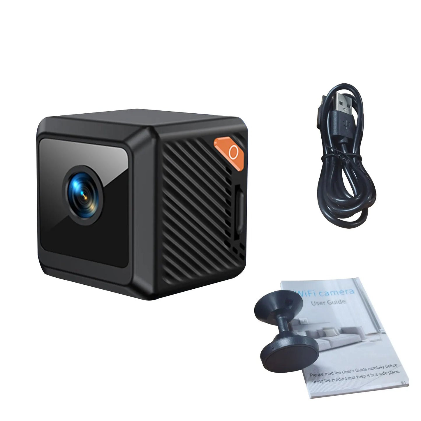 Tiny Wireless Security Camera 1080P Video Motion Detection Monitoring for Home Indoor 1080P Wireless Security Camera