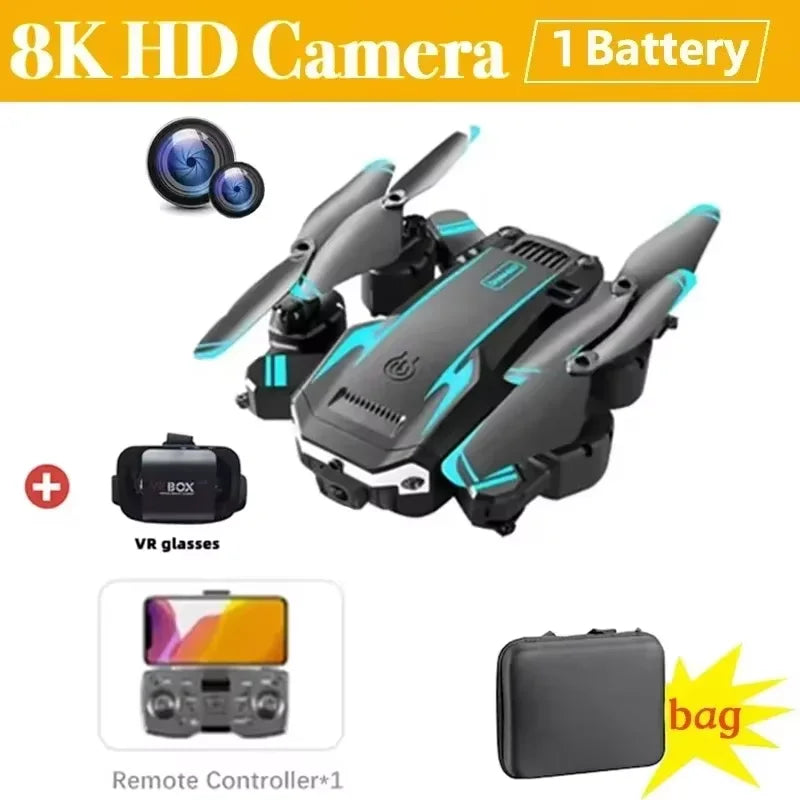 New G6 GPS Professional Drones 8K HD Dual-Camera Aerial Photography Omnidirectional Obstacle Avoidance Quadrotor RC Distance 3KM