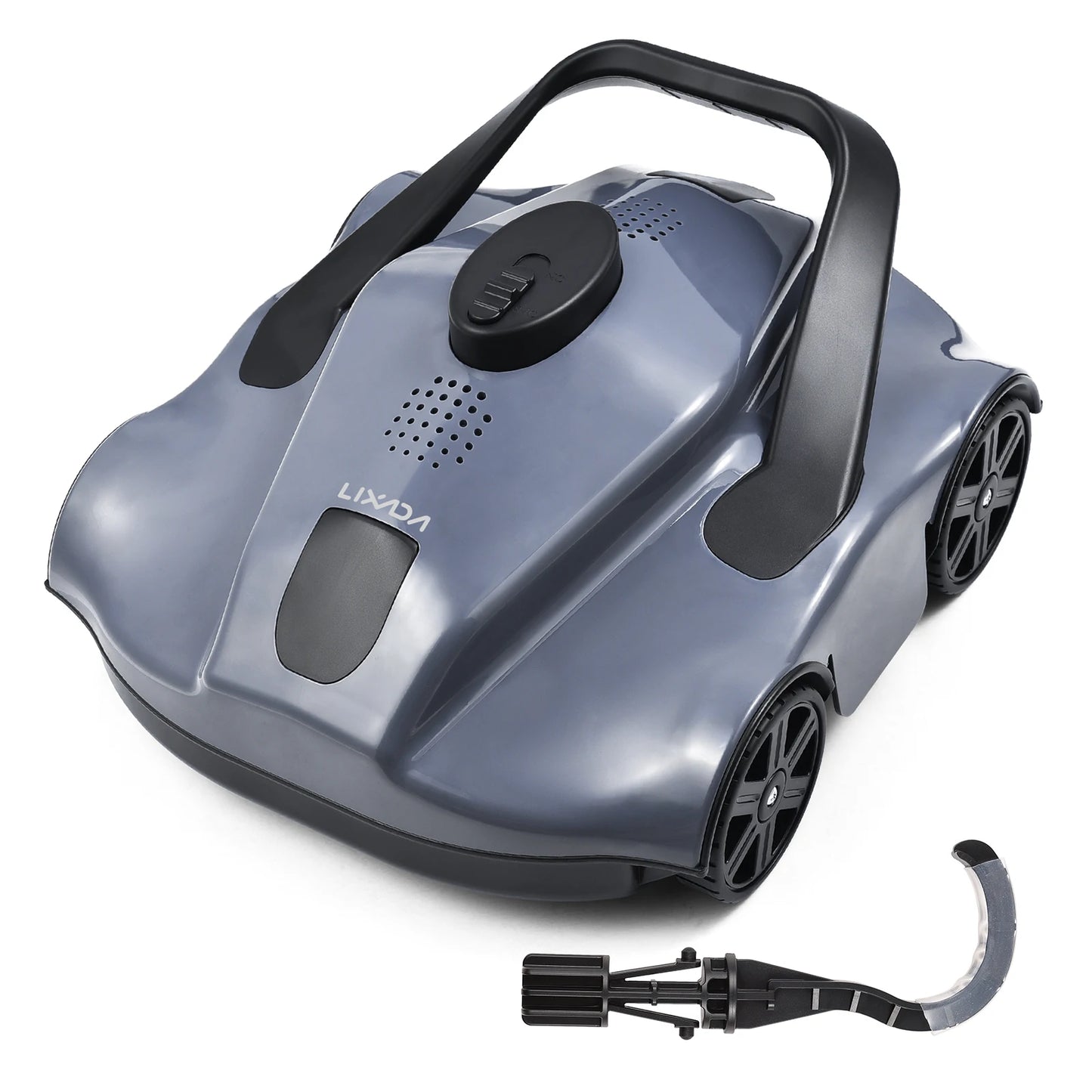 Automatic Robotic Pool Cleaner Cordless Robotic Pool Vacuum for In Ground Flat Pools Cordless Robotic Pool Cleaner