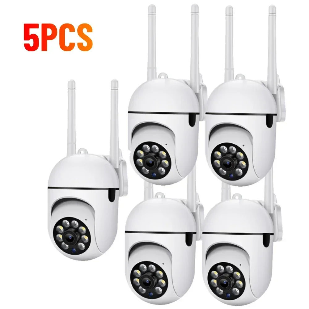 8MP 2.4G IP WiFi Cam 360° Rotate Anti-theft Monitor Security Surveillance Cam Auto Tracking Two Way Audio Outdoor Cam