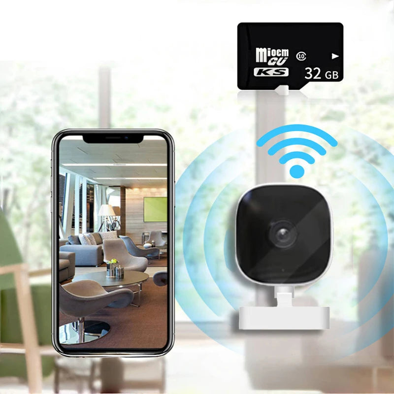 2025 New 4K Security Camera Full-color Night Vision WiFi Monitor With 2-way Audio IP65 Waterproof Motion Detect Surveillance