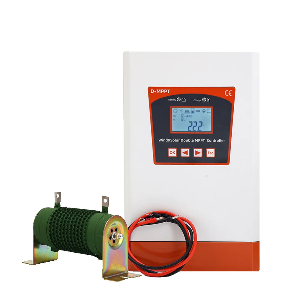 Fast Delivery In Poland More Powerful 8000w Horizontal Wind Turbine Generator 48v 96v Low Windmill With Controller Free Power