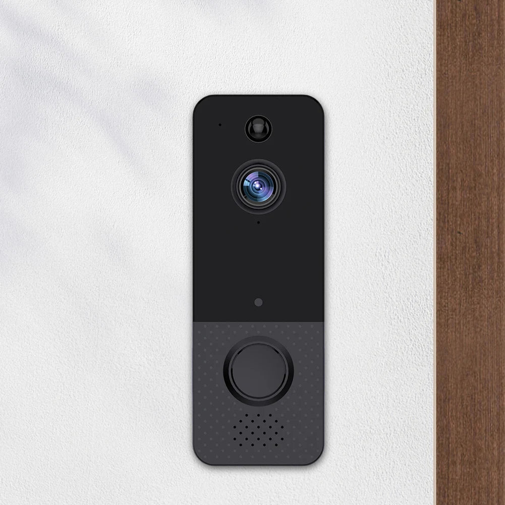Video Doorbell Camera 2-Way Audio Doorbell with Camera PIR Motion Detection for Home Office