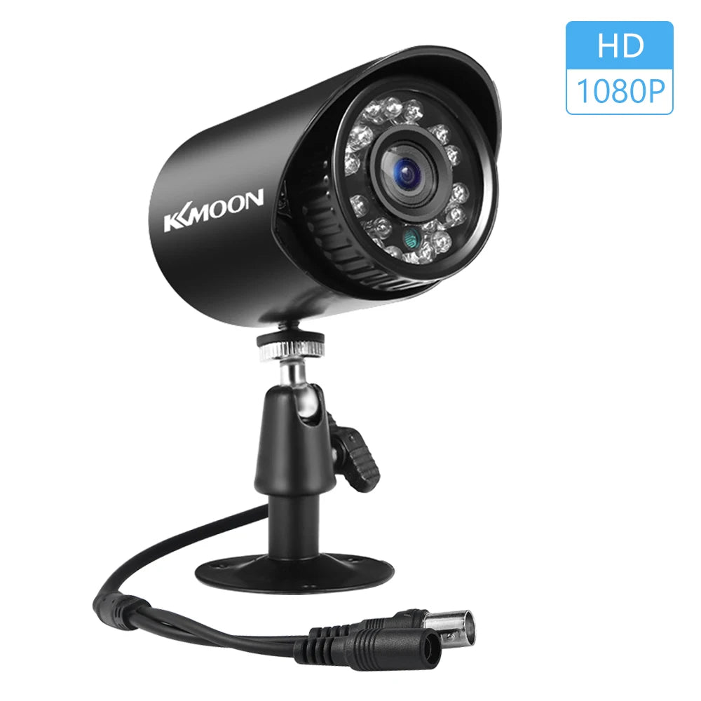 2MP Analog Security Camera Full High Definition 1080P 4-in-1 Surveillance Camera Outdoor Weatherproof Infrared Night Vision