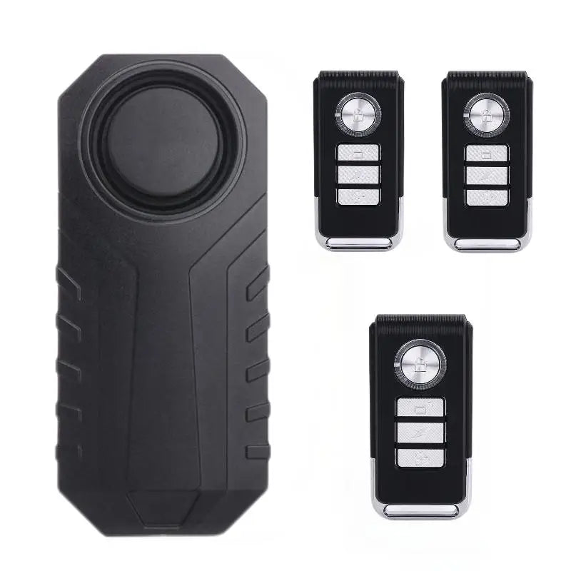 Anti-theft Alarm for Motorbike/Bicycle 113db High Volume Vibration Wireless Remote Control Electric Bell Sound Find A Vehicle