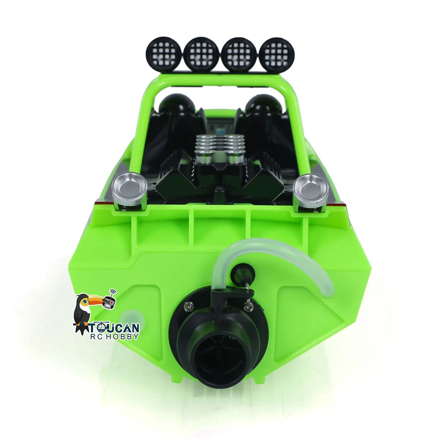 RC RTR Boat Lights Self Righting Jet Ship Toy Radio control Racing Boat Outdoor Model Toy for Kids and Adults Gift 2.4G