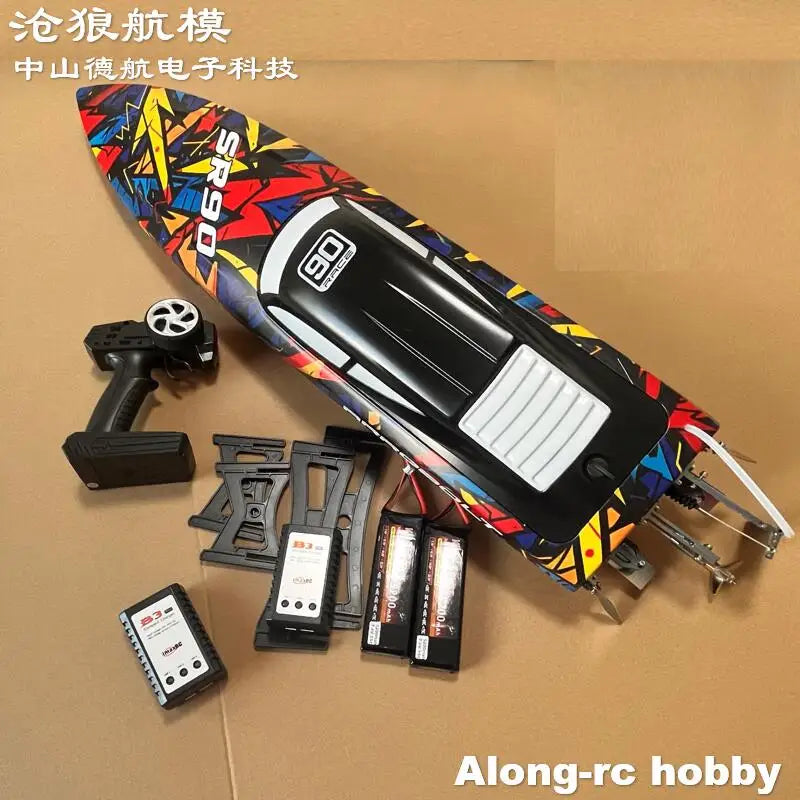 Volantex rc Arrobolt SR90 EXA79805 70Kph Length 90Cm Brushless Motor RC Boat ARTR or RTR 2.4Ghz Radio Control Boats Toys 798-5