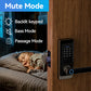 Smart Door Lock, TMEZON Keyless Entry  Fingerprint Door Lock with Keypad Digital Door Lock with Handle for Home, Remote/Card