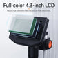 4.3 Inch LCD Digital Microscope 1080P 50-1000x Coin Microscopio Zoom Stereo Camera for Electronics Repair PCB