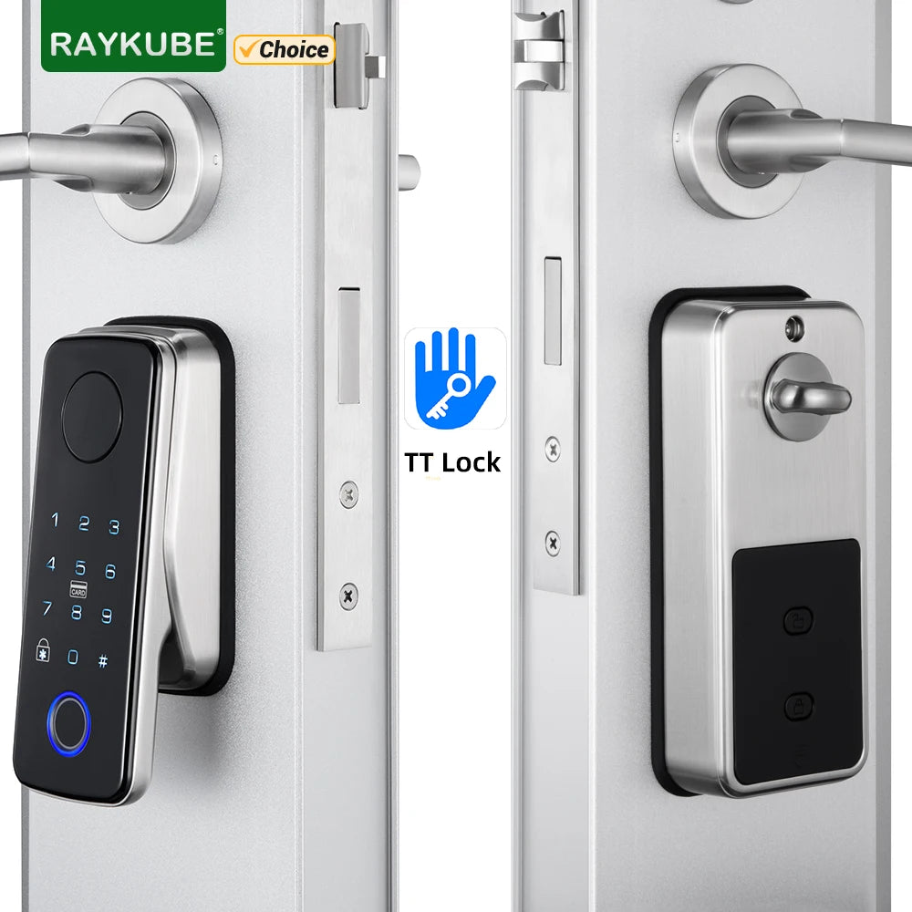 Easy Replacement Cylinder Smart Lock APP TTlock Bluetooth Fingerprint Password NFC Unlock Auto Lock/ Unlock With Battery Z-18
