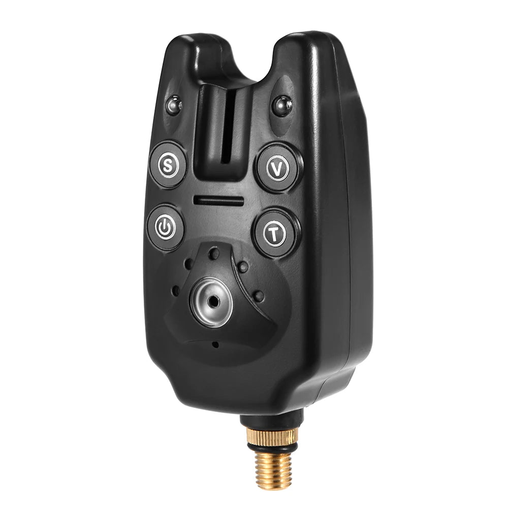 Lixada Fishing Bite Alarms Chain Waterproof Blue Fishing Rod Alert Tone Volume Sensitivity Sound Carp Fishing Tackle with Box