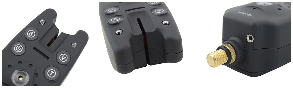 Carp Fishing alarm 3 in Case Fishing Bite Alarm Indicator Carp Fishing Tackle B1101-3
