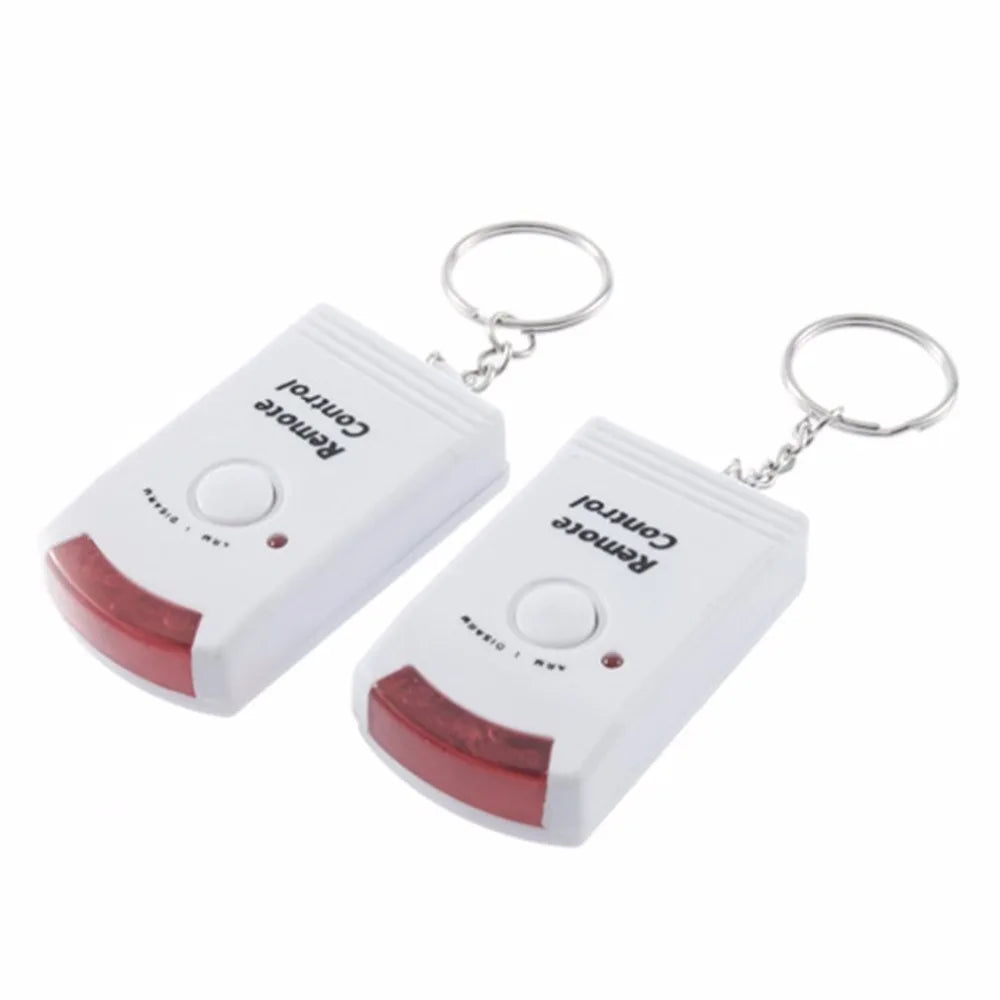 Wireless Remote Controlled Mini Alarm with IR Infrared Motion Sensor Detector & 105dB Loud Siren For Home Security Anti-Theft