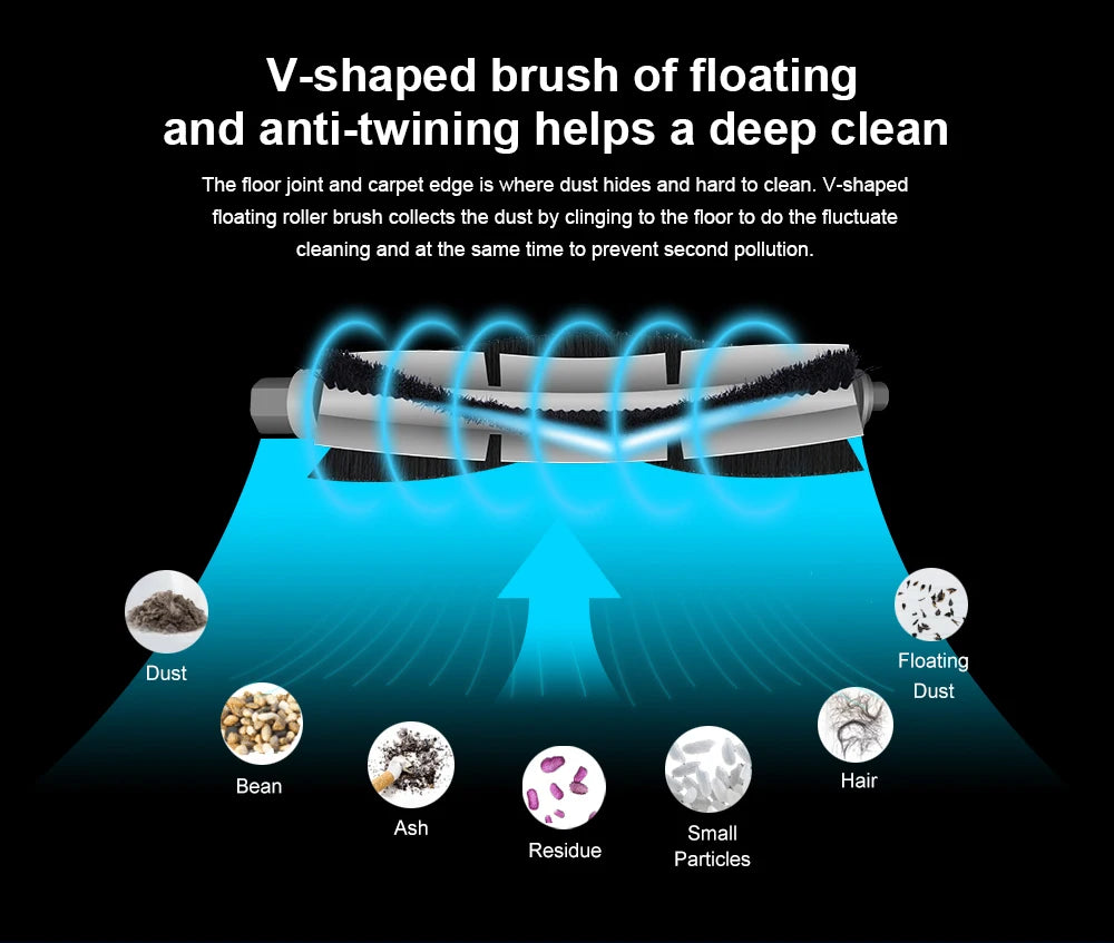 LIECTROUX/LILIN C30B Robot Vacuum Cleaner 6000Pa Suction, Map navigation with Memory,Wifi APP,Electric Water Tank,Wet Mop