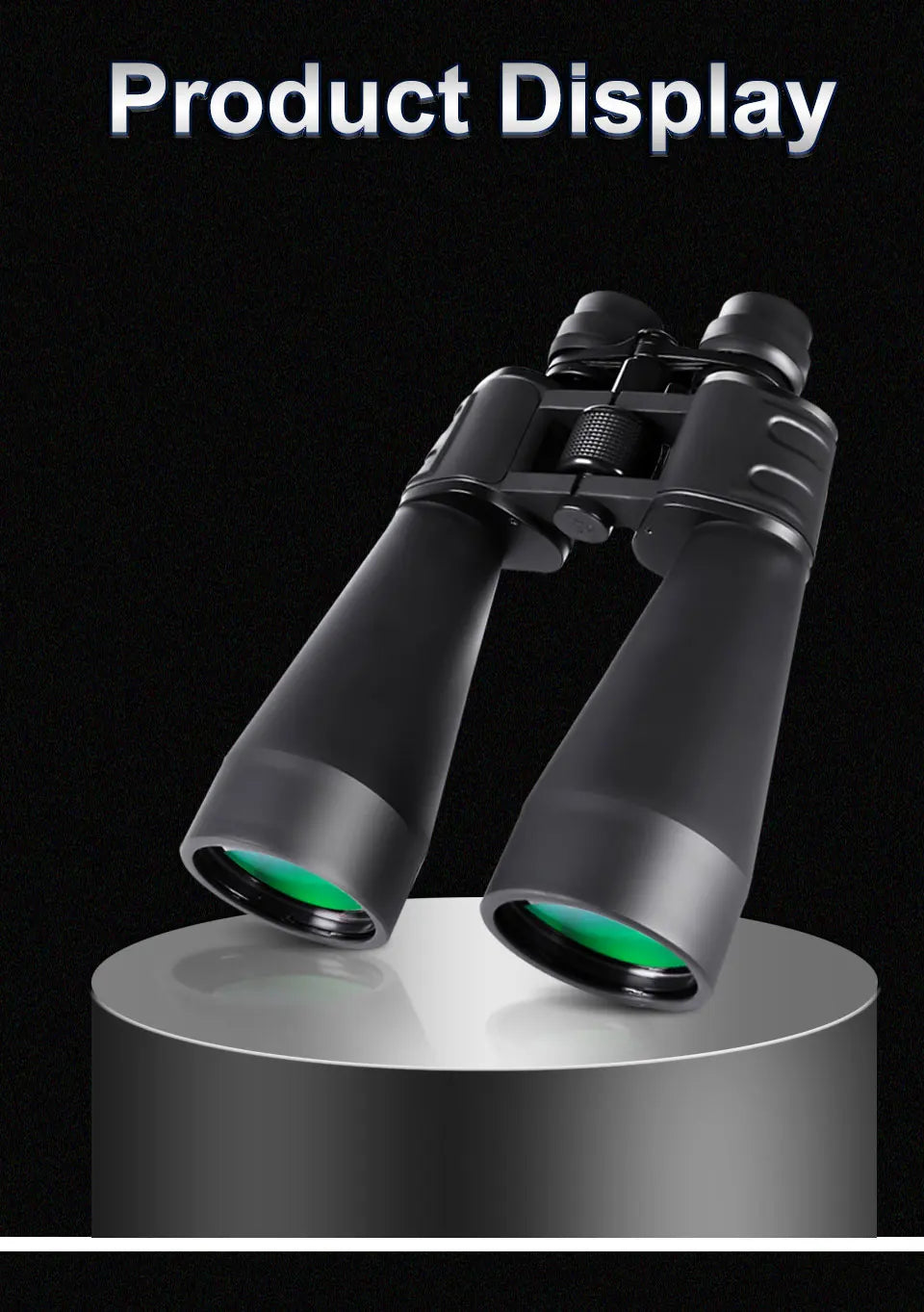 Zoom 10-380X100 Professional Telescope HD Powerful BAK4 Binoculars Low Light Waterproof Long-distance Binoculars For Hunting ﻿