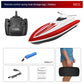 2.4G LSRC-B8 RC High Speed Racing Boat Waterproof Rechargeable Model Electric Radio Remote Control Speedboat Toys for boys 14Y+
