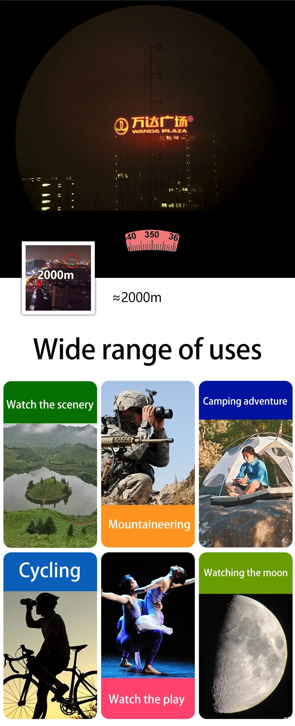 SAGA military binoculars 10X50 8X30 military militar jumelles militaire binoculo low light night vision teleskop Camping Hiking