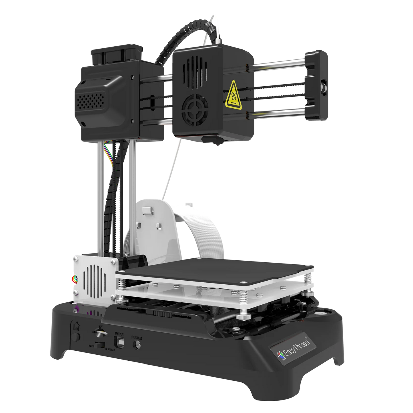 K7 Supper Mini Desktop Small 3D Printer 10*10*10cm No Heated Bed One-Key Printing with TF Card 3D Printe Machine Gift EasyThreed