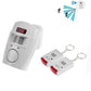 Wireless Remote Controlled Mini Alarm with IR Infrared Motion Sensor Detector & 105dB Loud Siren For Home Security Anti-Theft