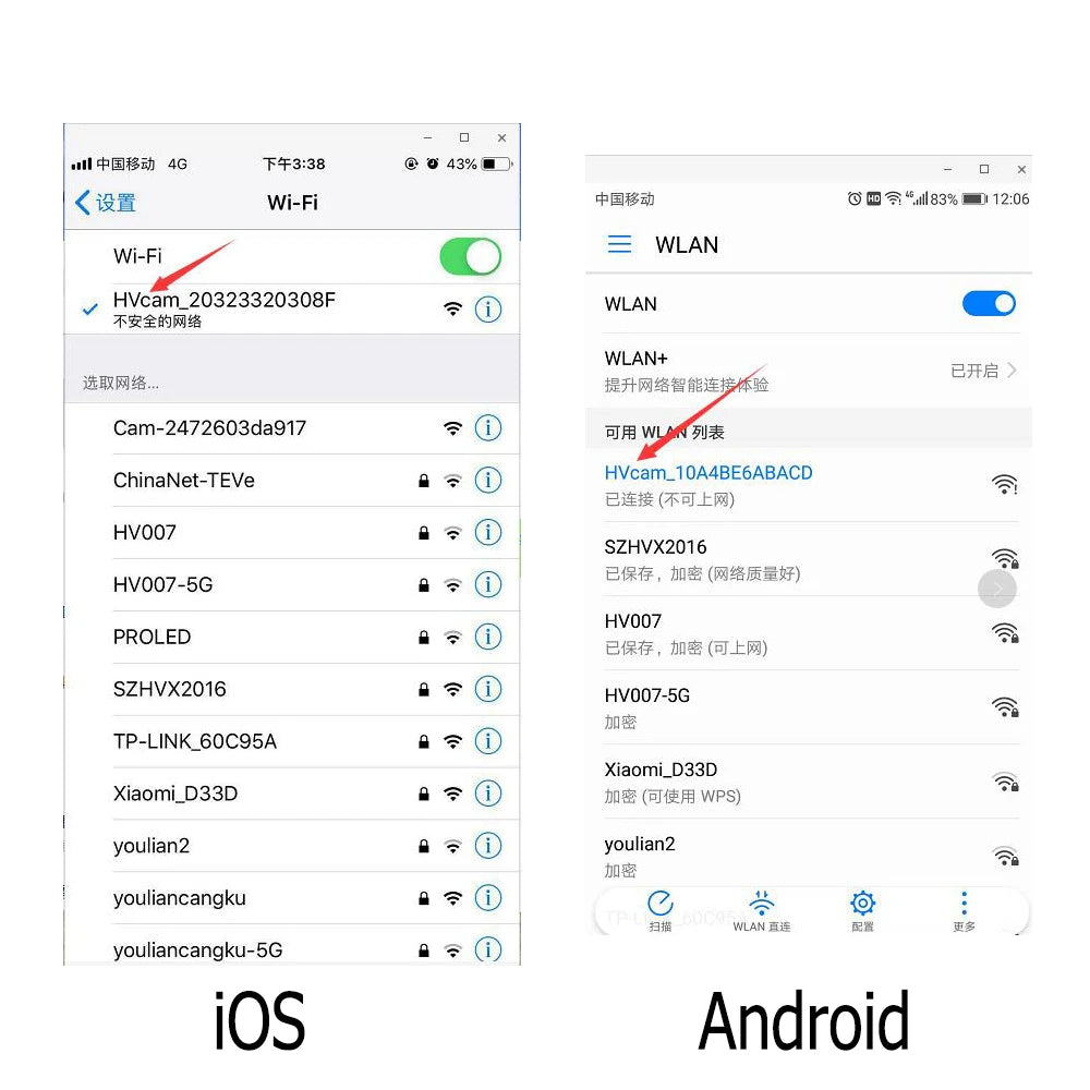 Digital Electron microscope WIFI 50x to 1000x Magnification Adjustable Endoscope with 8 LEDs for iOS Android Smartphone Tablet