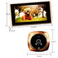 Door Viewer Video Peephole Camera Motion Detection 4.3" Monitor Digital Ring Doorbell Video-eye Security Voice Record