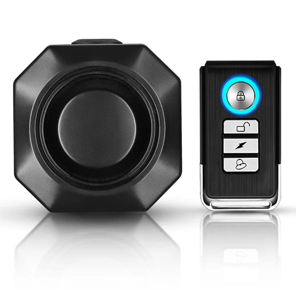 New Bicycle Alarm Wireless Waterproof Motorcycles Scooter Bike  Anti theft Alarm Security Protection Vibration Burglar Alarm