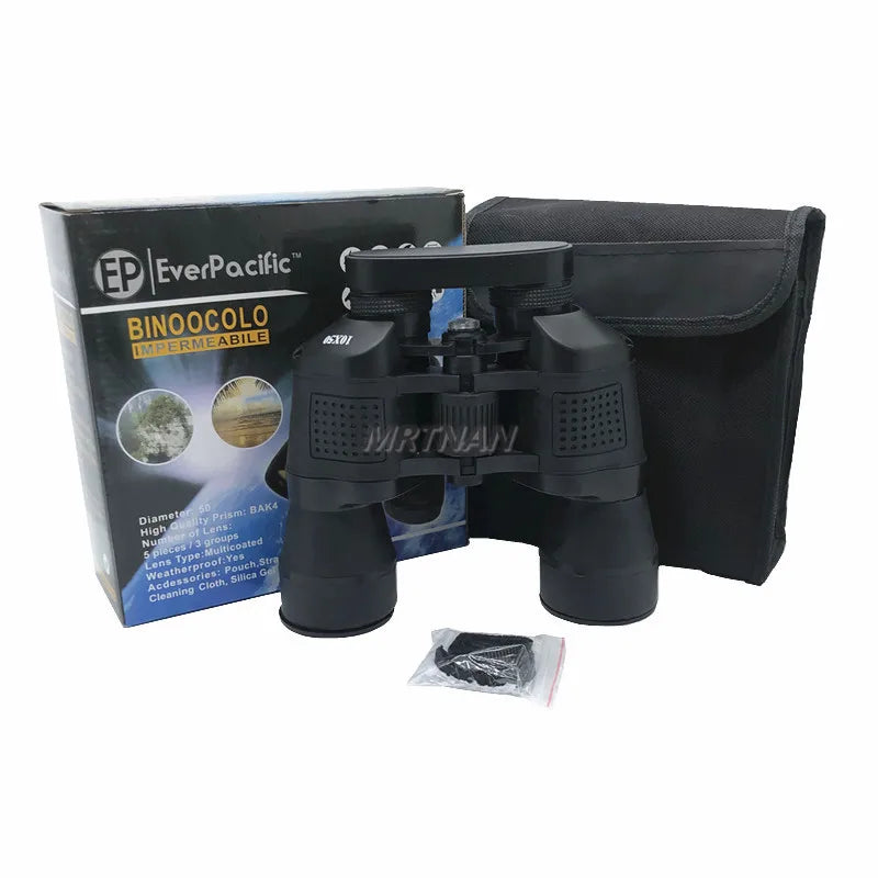 High-quality 10X50 Binoculars, High-power Life Waterproof Binoculars, Professional Outdoor Travel and Hiking Binoculars 2021