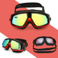Big Vision Swim Goggles Myopia Hyperopia Water Sports Glasses Farsightedness Near Sighted Mask Anti-fog Earplugs