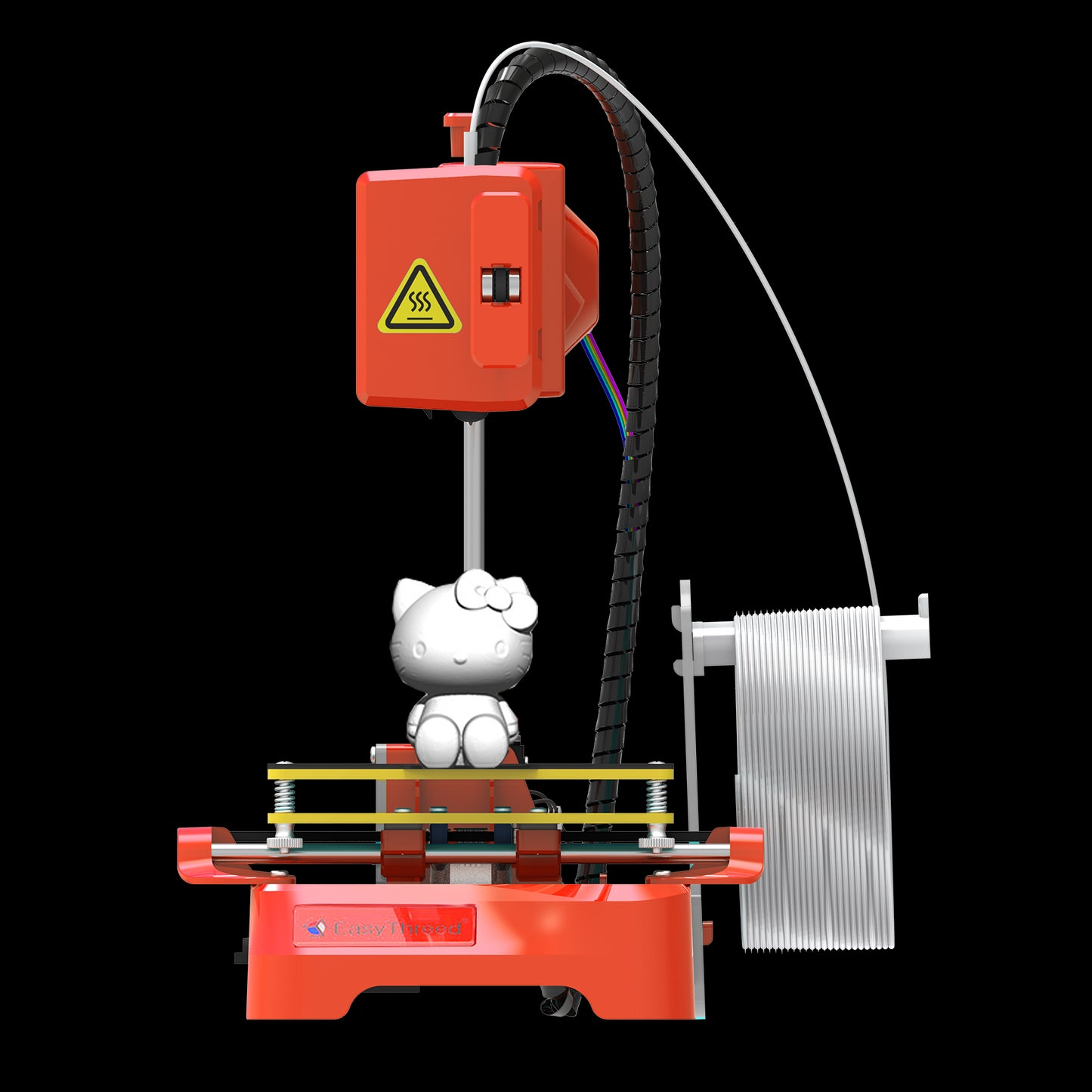 Easythreed 3D Printer K9 Easy To Use One-click Print Mainboard With Magnetic Build Platform Desktop Mini Printer K7 For Beginner