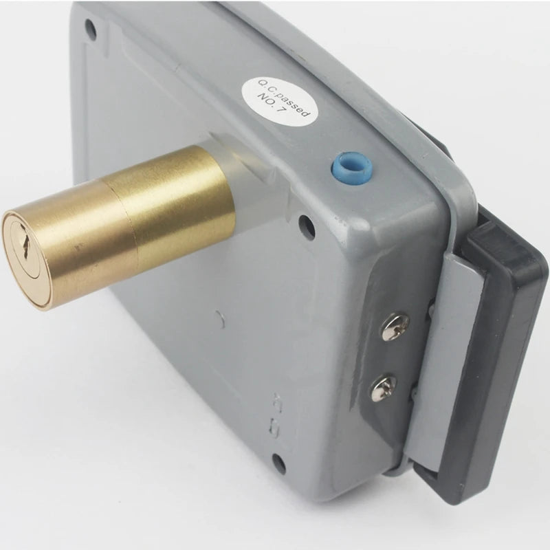 ES Standard Smart Electronic Control Door Lock Connecting Rod Type Integrated Electric Lock 12V With Reverse Lock Access Control