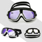 Big Vision Swim Goggles Myopia Hyperopia Water Sports Glasses Farsightedness Near Sighted Mask Anti-fog Earplugs