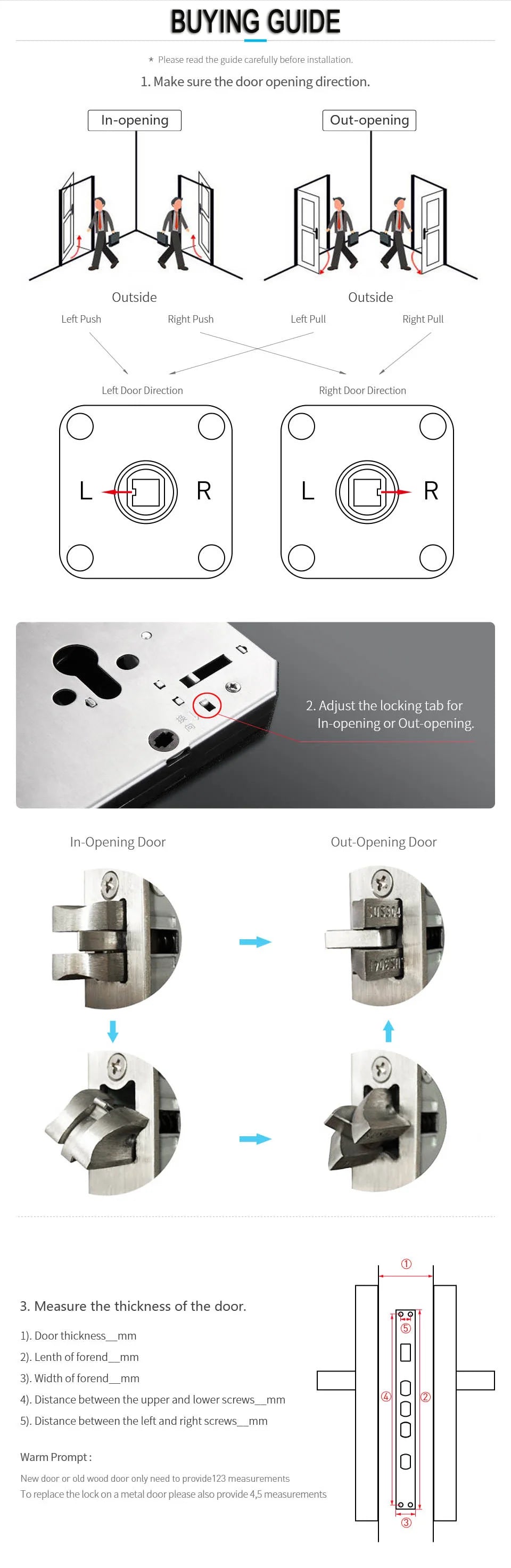 New Smart Door Lock With Tuya APP Digital Electronic Lock Smart Home Wooden Door Lock Biometric Fingerprint