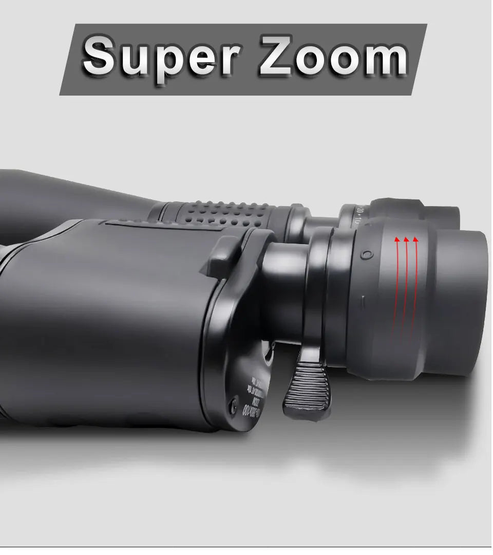 Zoom 10-380X100 Professional Telescope HD Powerful BAK4 Binoculars Low Light Waterproof Long-distance Binoculars For Hunting ﻿