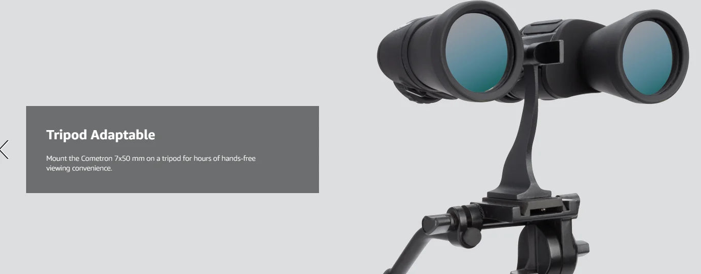 Celestron - 7x50 Bincoulars - Beginner Astronomy Binoculars - Large 50mm Objective Lenses - Wide Field of View 7x Magnification