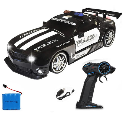 1: 12 Rc Car 2.4G Remote Control Police Cars Models Toy High Speed Radio Controled Machine Off-Road Drift Toys for Boys Kid Gift
