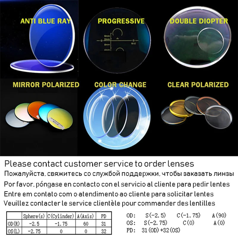 SO&EI 1.56 Myopia Optical Lenses Anti-Glare Spectacles Photochromic Single Vision Lenses Customized