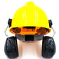 New Anti-noise On-Helmet Earmuffs Ear Protector For Safety Helmet Cap Use Factory Construction Work Safety Hearing Protection
