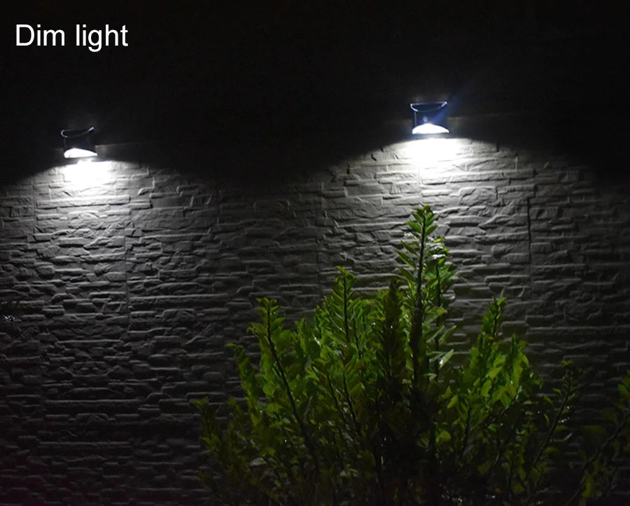 New Design Solar Light 4 LED Solar Powered Lamp PIR Motion Sensor Waterproof Security Lighting For Outdoor Garden Wall Fence