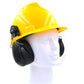 New Anti-noise On-Helmet Earmuffs Ear Protector For Safety Helmet Cap Use Factory Construction Work Safety Hearing Protection