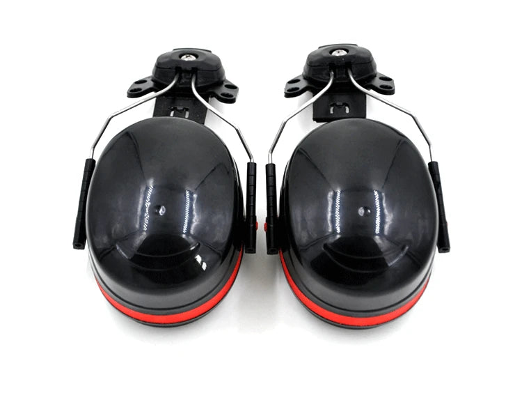 New Anti-noise On-Helmet Earmuffs Ear Protector For Safety Helmet Cap Use Factory Construction Work Safety Hearing Protection