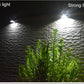 New Design Solar Light 4 LED Solar Powered Lamp PIR Motion Sensor Waterproof Security Lighting For Outdoor Garden Wall Fence