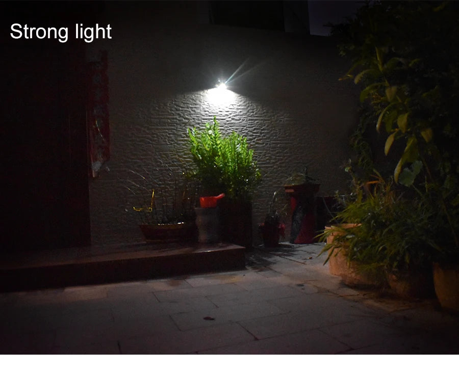 New Design Solar Light 4 LED Solar Powered Lamp PIR Motion Sensor Waterproof Security Lighting For Outdoor Garden Wall Fence