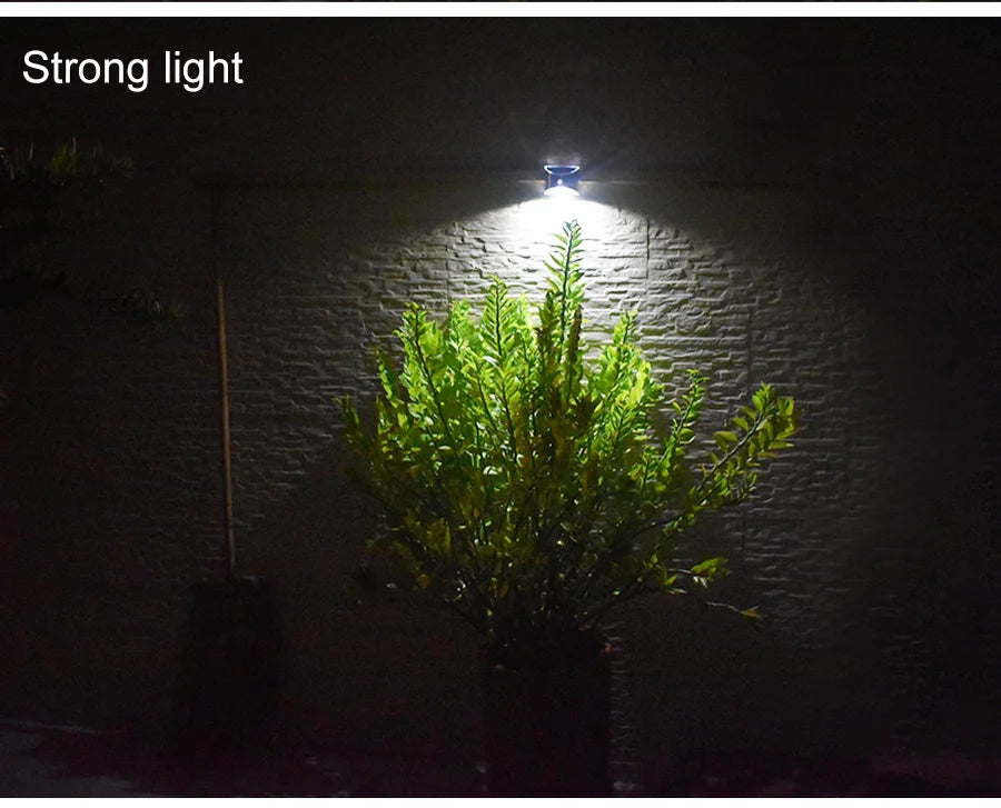 New Design Solar Light 4 LED Solar Powered Lamp PIR Motion Sensor Waterproof Security Lighting For Outdoor Garden Wall Fence