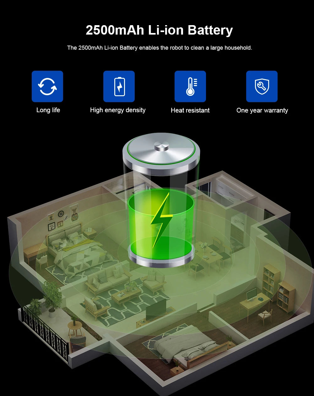 LIECTROUX/LILIN C30B Robot Vacuum Cleaner 6000Pa Suction, Map navigation with Memory,Wifi APP,Electric Water Tank,Wet Mop