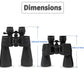 Zoom 10-380X100 Professional Telescope HD Powerful BAK4 Binoculars Low Light Waterproof Long-distance Binoculars For Hunting ﻿