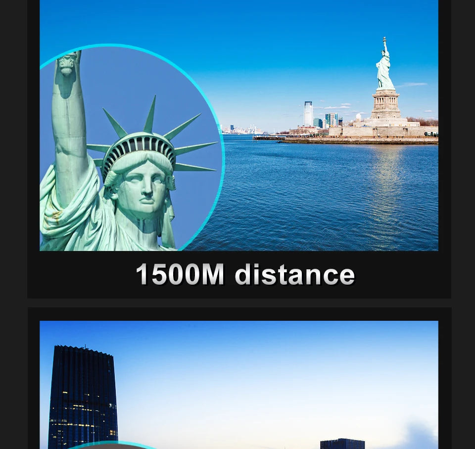 Zoom 10-380X100 Professional Telescope HD Powerful BAK4 Binoculars Low Light Waterproof Long-distance Binoculars For Hunting ﻿